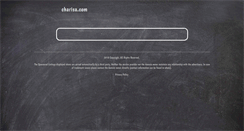Desktop Screenshot of charisa.com